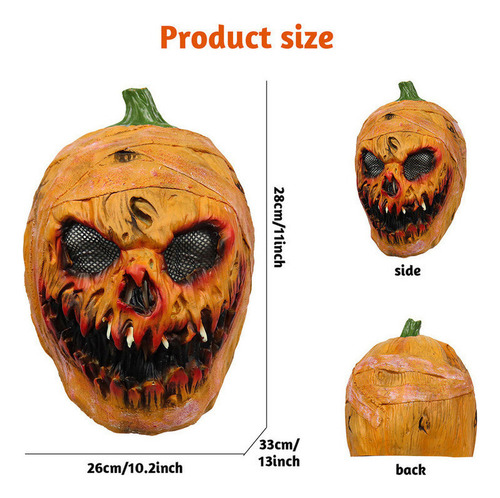 Navidad Cubierta De Cabeza De Calabaza Para Halloween,