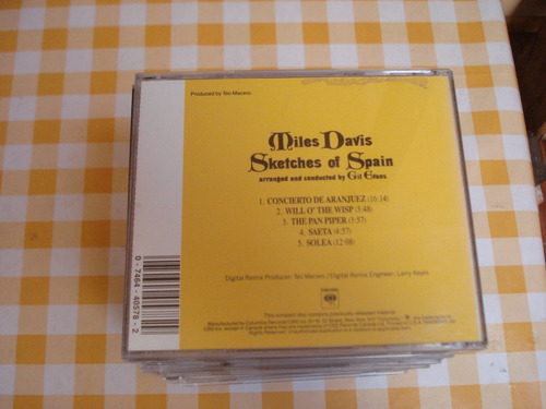 Miles Davis - Sketches Of Spain - Cd