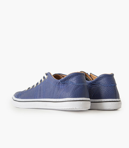 Imagen 3 de 3 de Zapatilla Vintage Boating Hombre Cuero Urbana