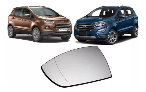 Espejo Vidrio Placa Ford Ecosport Titanium Kinetic