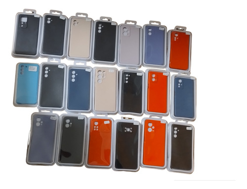 Lote De 20 Fundas Silicone Case Para Samsung Moto Xiaomi