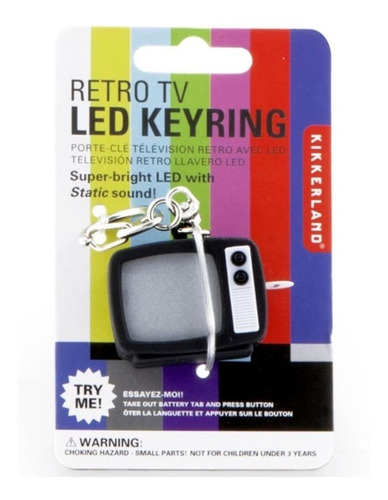 Llavero Retro Tv