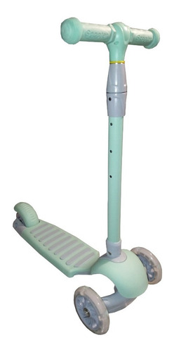 Scooter Para Niñ@s Soporta Hasta 45 Kg Ruedas De Led Slim Color Verde
