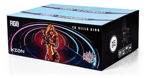 Silla Gamer Mod Raven Rgb/ Masajeador/ Posapie/ Ultimas Pzas