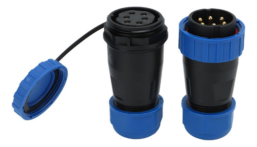 Conector De Cable De Aviación A Prueba De Agua 380v 45a