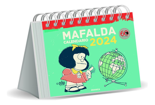 Maflada 2024 Calendario De Escritorio Turquesa