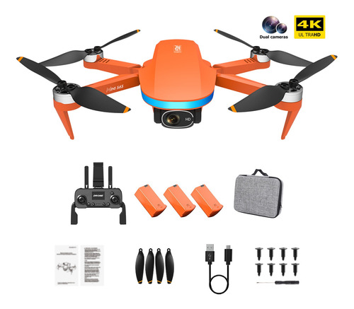 5g Dron Profesional Brushless Aerial Photography  3 Baterías