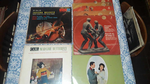Lote De Vinilos, 50 Discos Melódicos, Orquestas Y Tango. (Usado)