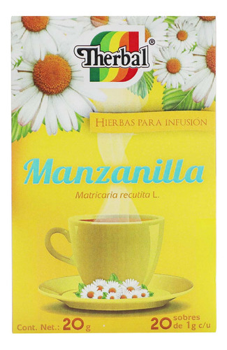 Infusión Therbal Manzanilla 20g