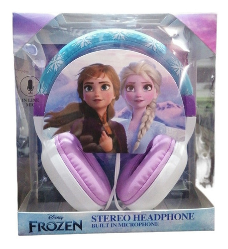 Audifono Estereo Con Microfono Incorporado Frozen Disney