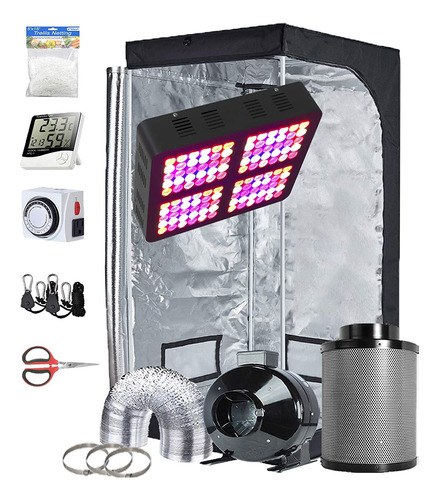 Topogrow - Kit Completo De Tienda De Campaña Led De 600 W Pa