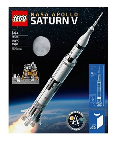 Lego 2017 21309-- Ideas Nasa Apollo Saturn V Set