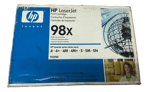 Toner Hp 98x Color Negro