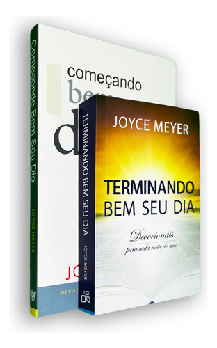Kit Começando Bem Seu Dia E Terminando Bem Seu Dia | Joyce Meyer, De Joyce Meyer. Editorial Bello, Capa Mole Em Português, 2015