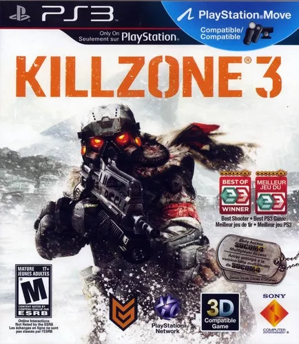 Killzone 3 - Jogo PS3 Midia Fisica