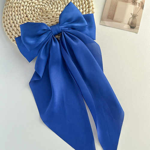 5pzs Broches Mariposas Cabello Moño Coquette Coletero Satén Color Azul Mariposas Para El Cabello Moño