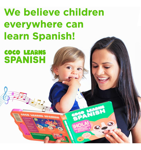 Libro Interactivo Montessori Coco Aprende Español Vol. 3