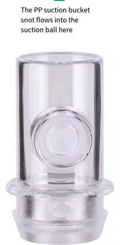 Aspirador Nasal Manual Saca Mocos Para Bebé Suave Seguro Rosa Claro