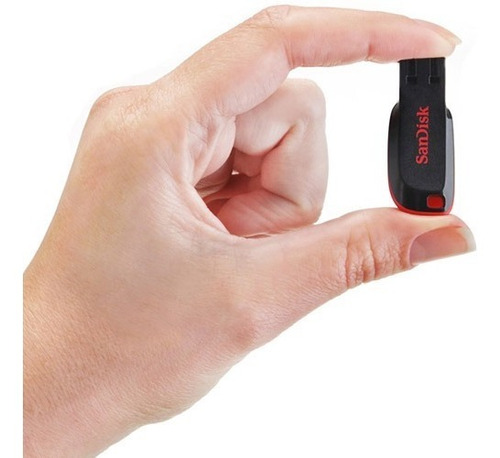 Imagen 4 de 4 de Pendrive 128gb Sandisk Usb Cz50 2.0 Cruzer Blade Original