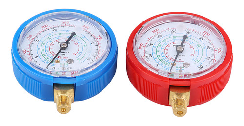 Par De Manómetros De Aire Acondicionado R410a R134a R22