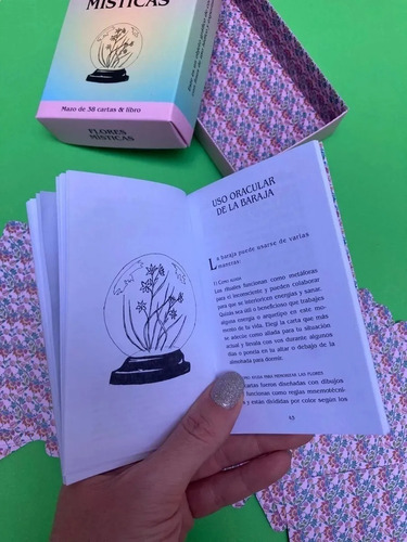 Imagen 4 de 6 de Oráculo Flores Místicas - Cápsula Dorada