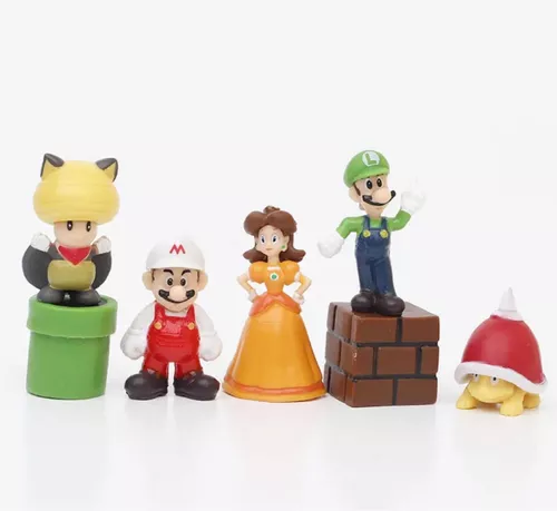 48 Figuras De Acción Juguete Mario Bros Con Bolsa Supermario