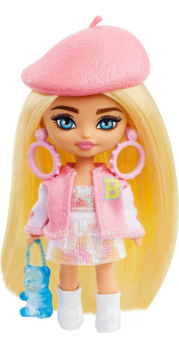 Barbie Muñeca Extra Mini Doll Con Pelo Rubio