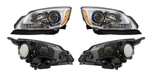 Kit 2 Faros Chevrolet Buick Verano 12 Al 15 Generica