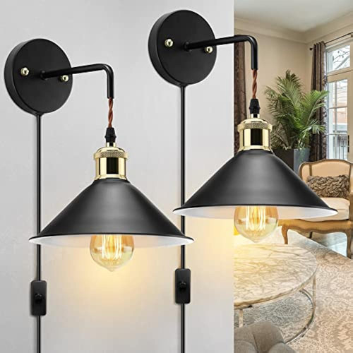 Kira Home Cambridge 13  Swing Arm Wall Lamp - Plug In / Mont