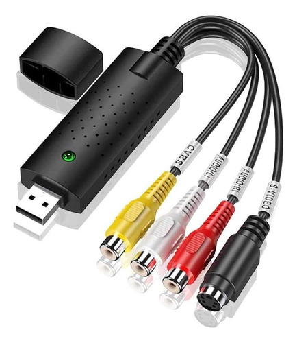 Convertidor  De Audio Video Usb2.0,dvd Vhs Vcr  