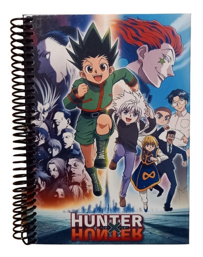 Cuaderno A5 Tapa Dura Hunter X Hunter Gastovic Anime Store