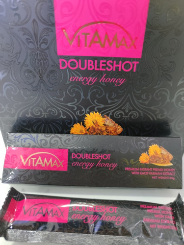 Vitamax Doubleshot Energy Honey Energizante Vital Para Ella.