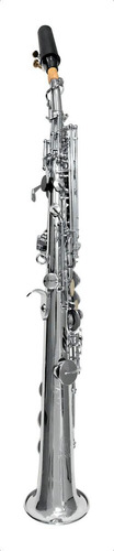 Saxofon Soprano Fanpro Sxsreni Recto Niquelado