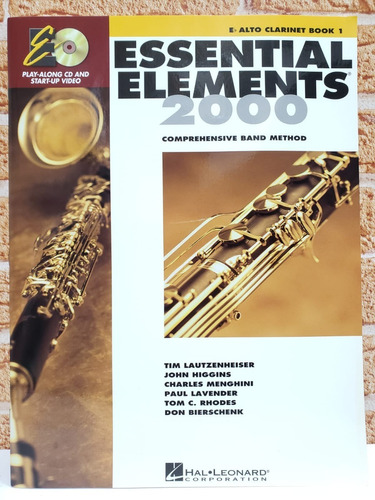 Método Essential Elements Para Clarone Alto Book 1 Com Cd