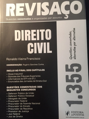 Revisaço Direito Civil 2015 1.355 Questões Comentadas  