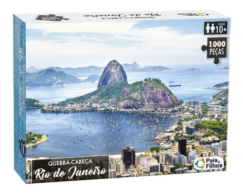 Puzzle Rompecabezas Rio De Janeiro 1000 Piezas En Caja