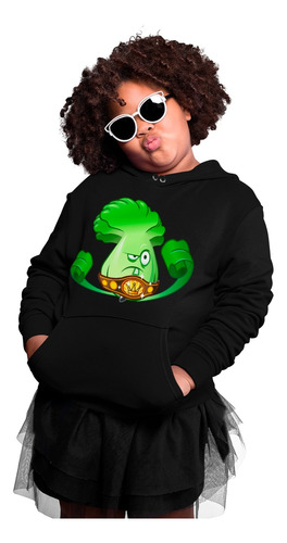 Infantil Ojo Sudadera Cinturon Bonk Choi Plantas Zombies