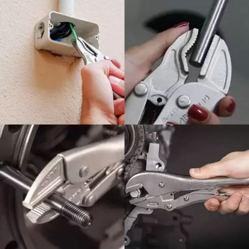 Alicate Pressão Boca Curva Multifunção 10 Polegadas 250mm