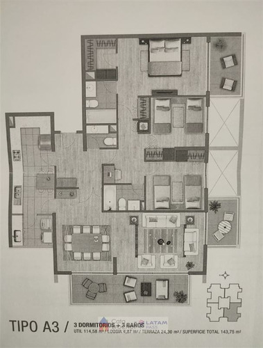 Imagen 27 de 27 de Departamento En Venta En Vitacura
