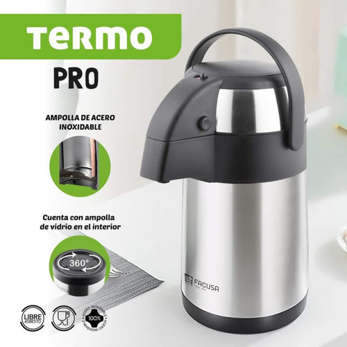 Termo Facusa Sifon Acero Pro 3 Lt (og-30he) 983000504