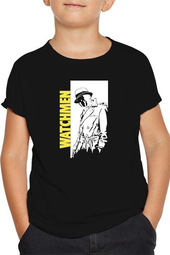 Polera Negra Niño O Niña - Walter Kovacs Rorschach Watchmen