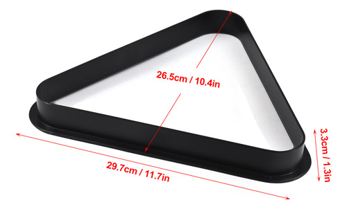 Estante Triangular De Plástico Para Bolas De Billar De 2-1/4