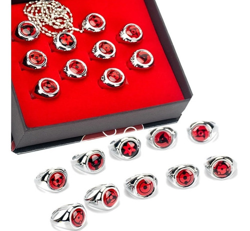 Naruto Anillos Accesorios Coleccionables Precio X Set