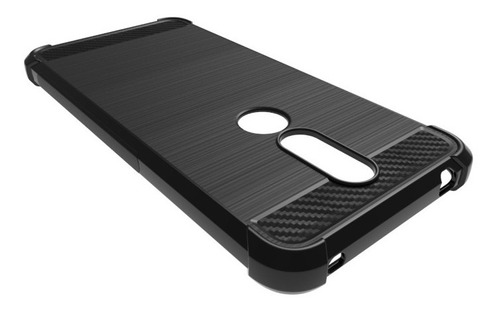 Funda Tpu Fibra Carbono Rugged Para Nokia 8 Sirocco