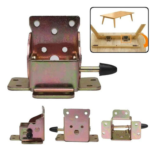M Y Paquete De 4 Soportes Plegables Con Bloqueo De Soporte