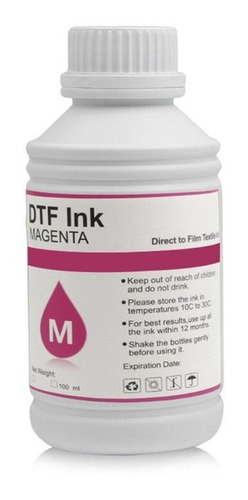 Tinta Dtf 120ml Para Impresión De Película En Transferencia