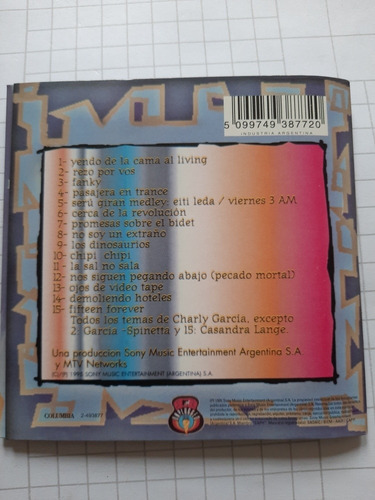 Charly Garcia - Unplugged. Cd