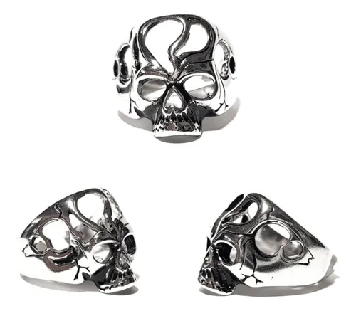 Anillos calavera acero quirurgico new arrivals