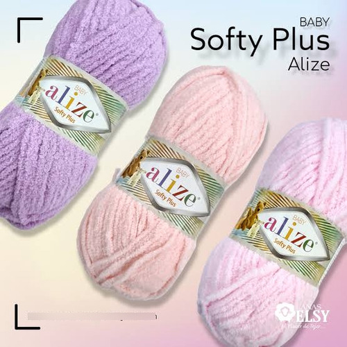 Alize Softy Plus 3 Piezas Colores A Elegir 