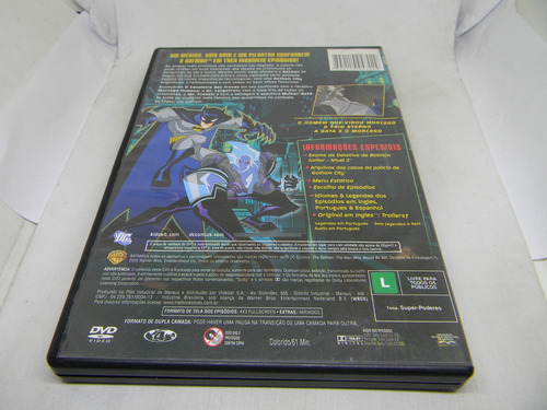Dvd - Lote Com 2 Batman - O Homem Que / Os Bravos - Warner (Usado)